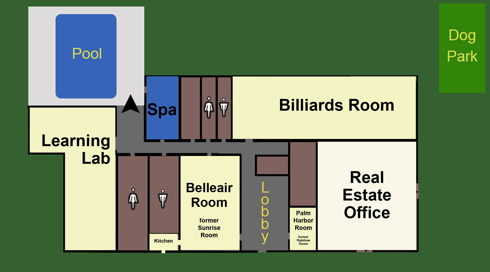 wac first floor map